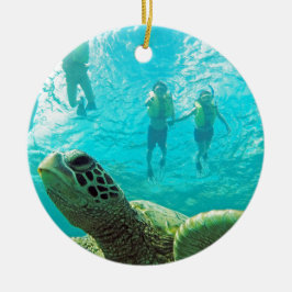 Hawaii-Schildkröte Keramikornament