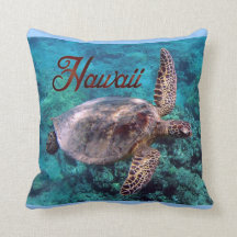Hawaii-Schildkröte-Kissen