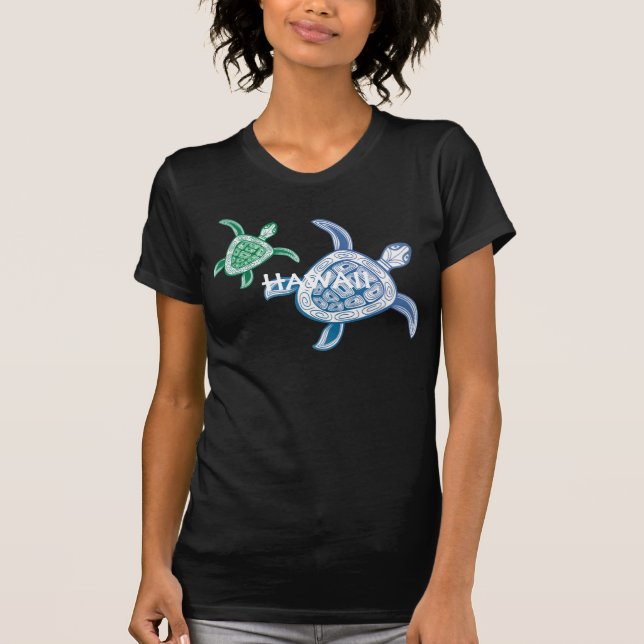 Hawaii-Schildkröte-T - Shirt (Vorderseite)