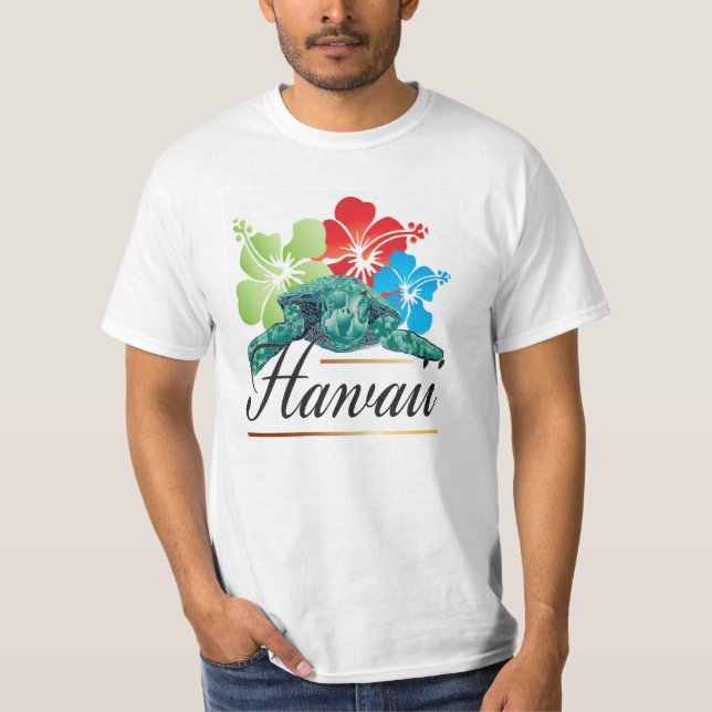 Hawaii-Schildkröte T-Shirt (Vorderseite)