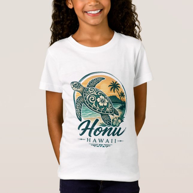 Hawaii-Schildkröte T-Shirt (Vorderseite)
