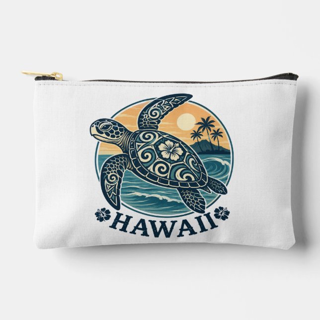 Hawaii-Schildkröte Zubehörtasche (Vorderseite)