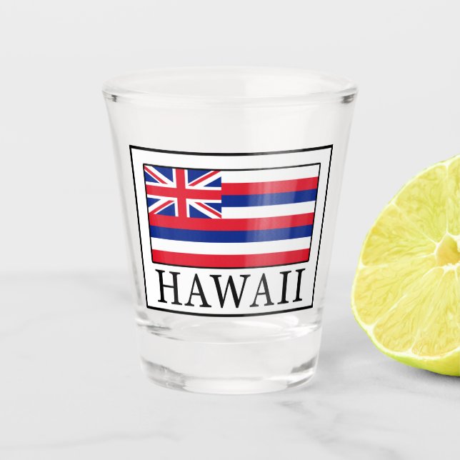 Hawaii Schnapsglas (Vorderseite)