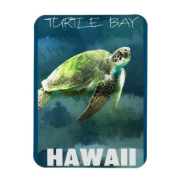 Hawaii Sea Turtle Artistic Magnet
