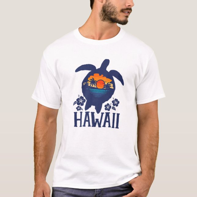 Hawaii Sea Turtles Hawaiian Matching Family Vacati T-Shirt (Vorderseite)