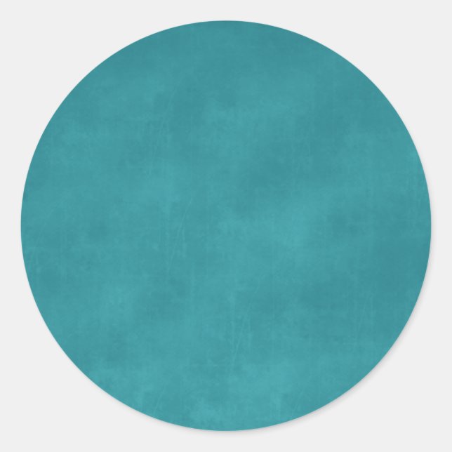 Hawaii seablue runder aufkleber (Vorderseite)