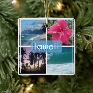Hawaii Seascape Keramikornament