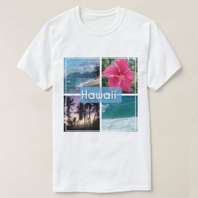 Hawaii Seascape T-Shirt (Design vorne)