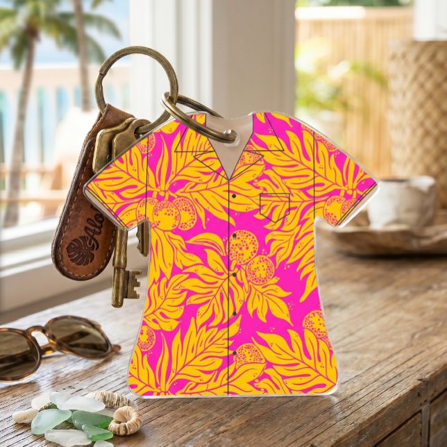 Hawaii-Shirt-Acrylblickfang Ornament (Von Creator hochgeladen)