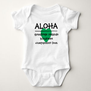 Hawaii-Shirt - Aloha Baby Strampler