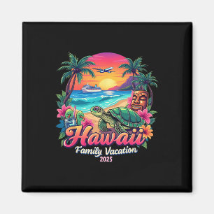 Hawaii Sommer Matching Trip Vacation 2025 V Magnet