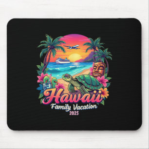 Hawaii Sommer Matching Trip Vacation 2025 V Mousepad