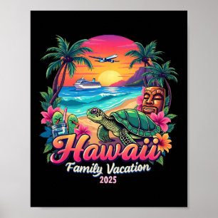 Hawaii Sommer Matching Trip Vacation 2025 V Poster