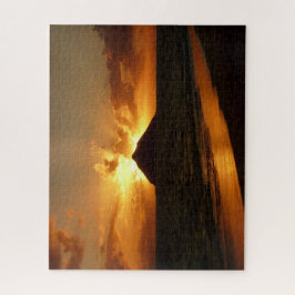 Hawaii-Sonnenaufgang am Strand Puzzle