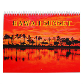 Hawaii-Sonnenuntergang Kalender