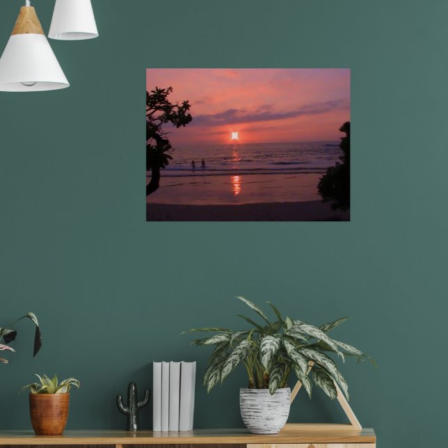 Hawaii-Sonnenuntergangs-Plakat Poster (Wohnzimmer 1)