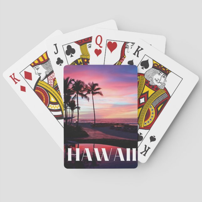 Hawaii Spielkarten (Rückseite)