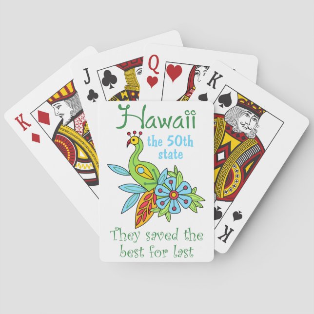 Hawaii Spielkarten (Rückseite)