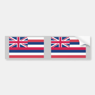 Hawaii-Staats-Flagge Autoaufkleber