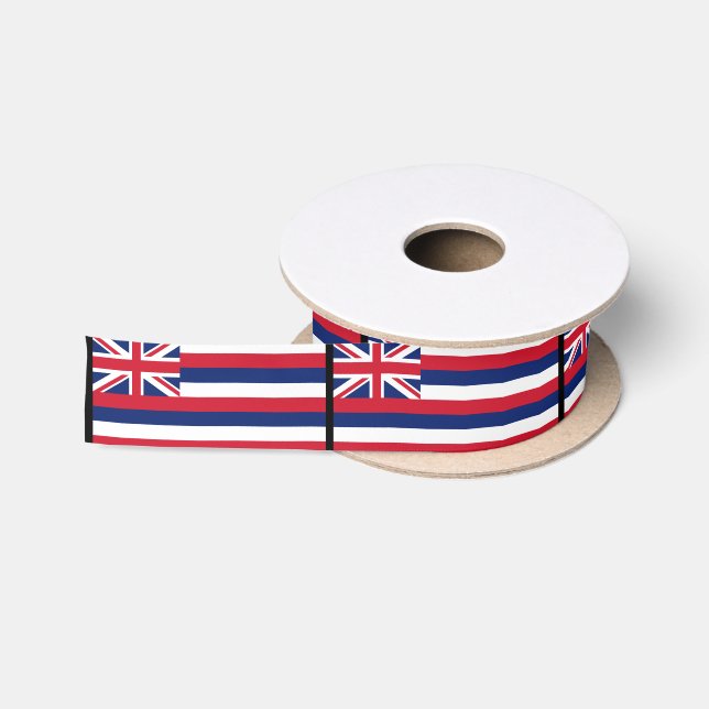 Hawaii-Staats-Flagge Satinband (Spule)
