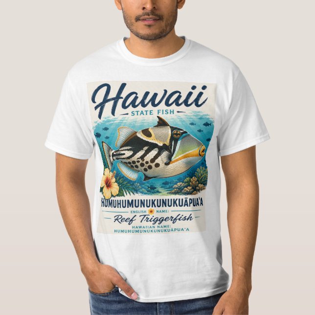 Hawaii-Staatsfisch  T-Shirt (Vorderseite)