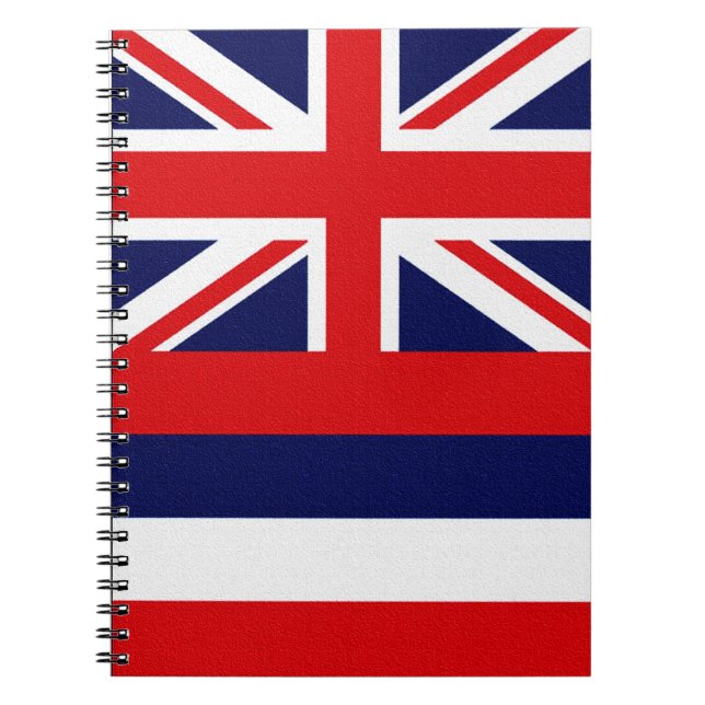 Hawaii State Flag Notebook Notizblock (Vorderseite)