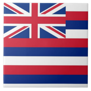 Hawaii State Flag Tile Fliese