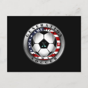 Hawaii State Generation X Amerikanischer Fußball Postkarte