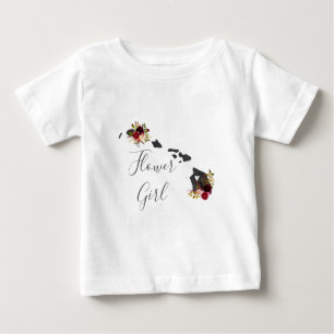 Hawaii State Zielort Hochzeit Blumenmädchen Baby T-shirt