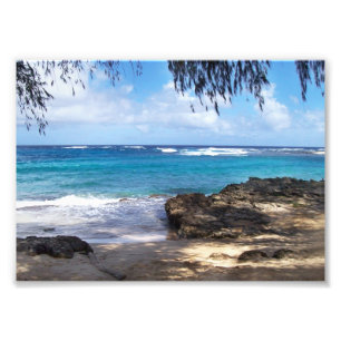 Hawaii-Strand-Fotografie Fotodruck