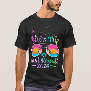 Hawaii Strand Frauen Mädchen Reise 2026 Sommer Sti T-Shirt