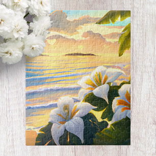 Hawaii-Strandszene Puzzle