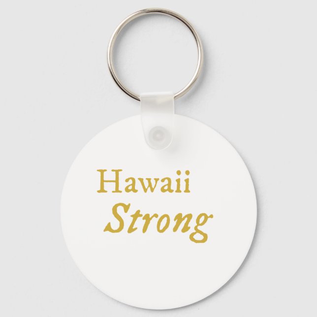 Hawaii Strong Schlüsselanhänger (Vorderseite)