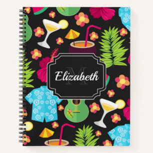 Hawaii Summer Pattern Notizbuch