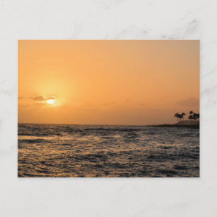 Hawaii Sunset Postkarte