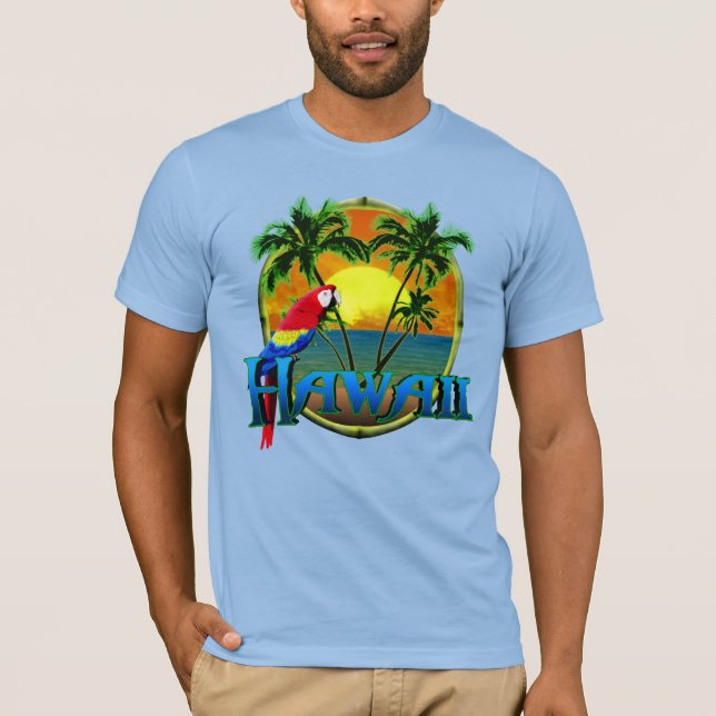 Hawaii Sunset T-Shirt (Vorderseite)