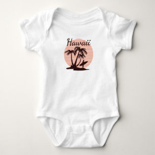 Hawaii Surf Baby Strampler