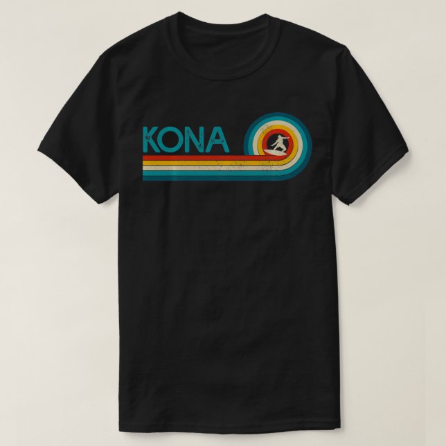 Hawaii Surf Vintag Beach Surfer Geschenk T-Shirt (Design vorne)