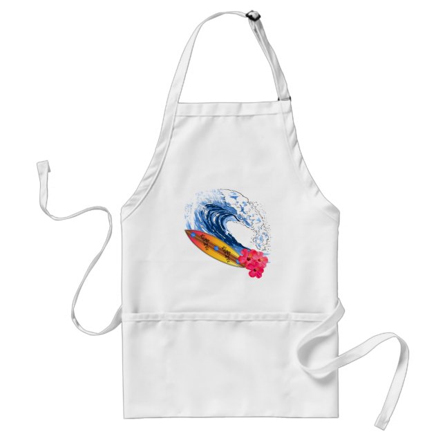 Hawaii-Surfen Schürze (Vorne)