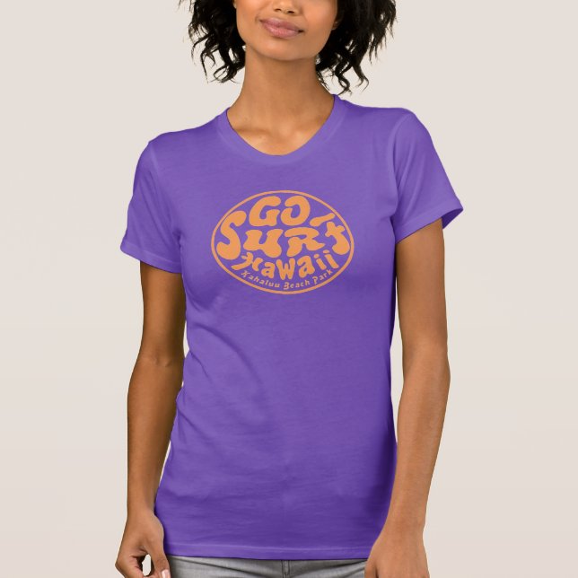 Hawaii | Surfen T-Shirt (Vorderseite)