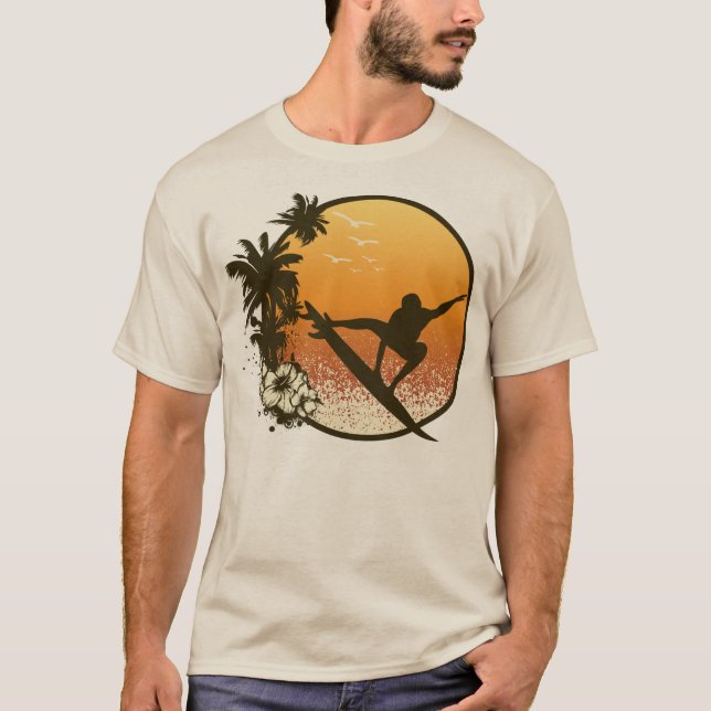 Hawaii Surfing T-Shirt (Vorderseite)