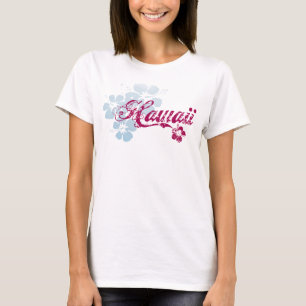 Hawaii-T - Shirt   Bunte hawaiianische Blume