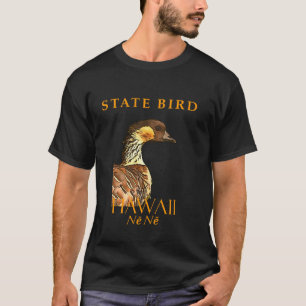 Hawaii-Territorium-Vogel Die Hawaiianische Gans T-Shirt