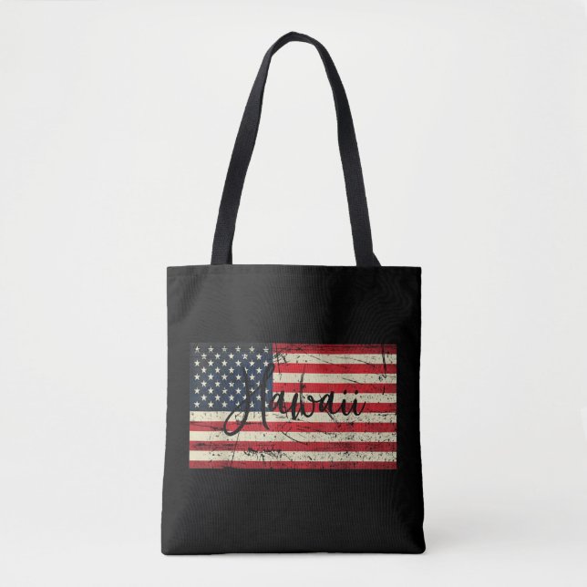Hawaii Tote Bag Leinwand Tasche (Vorderseite)