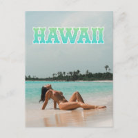 Hawaii Travel Postcard