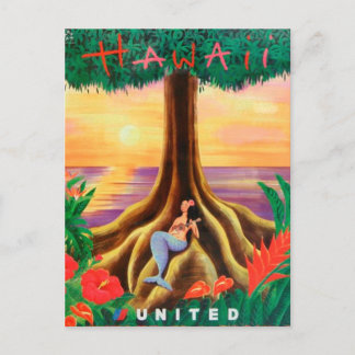 Hawaii Travel Postcard Postkarte