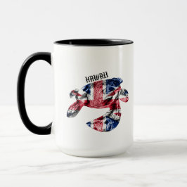 Hawaii Tribal Honu HIFlag Tasse