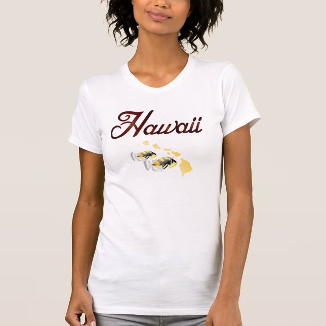 Hawaii Trigger Fisch - Hawaii Staat Fish T-Shirt (Vorderseite)