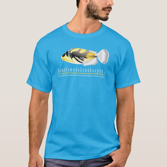 Hawaii Trigger Fish - Humuhumunukunukuapua'a T-Shirt (Vorderseite)