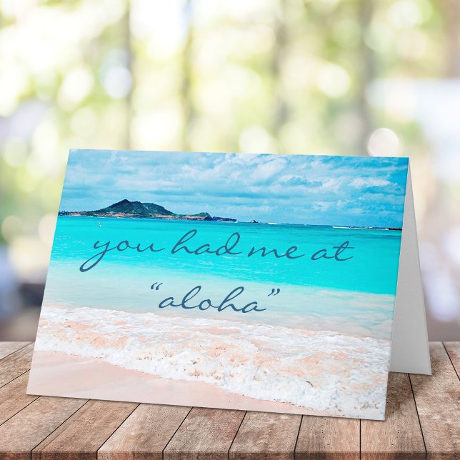 Hawaii Tropical Beach, den du bei Aloha Script hat Karte (Von Creator hochgeladen)